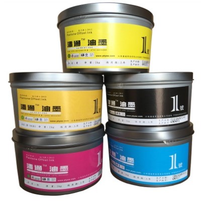 潘通胶印大豆环保快干亮光不结皮彩色印刷油墨